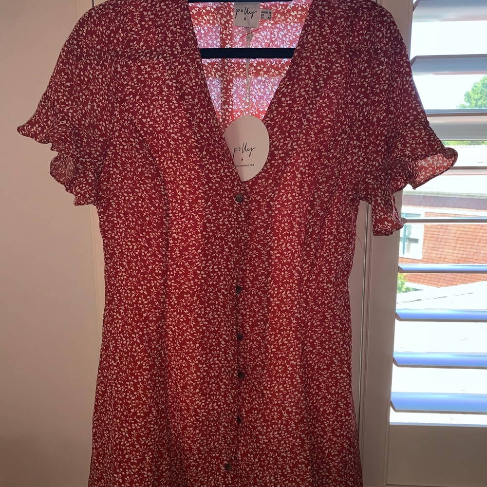 NWT Princess Polly button-up dress